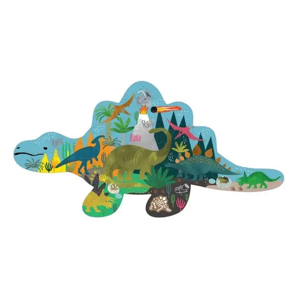 20 Piece Dinosaur Shaped Jigsaw Puzzle - Image 2