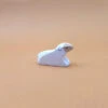 Brin D'Ours Wooden White Lamb Sitting