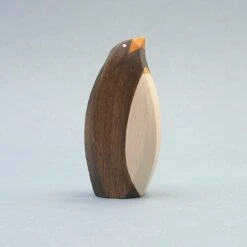 Brin D'Ours Wooden Penguin Standing