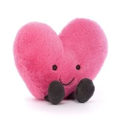 JELLYCAT Amuseable Hot Pink Heart Small