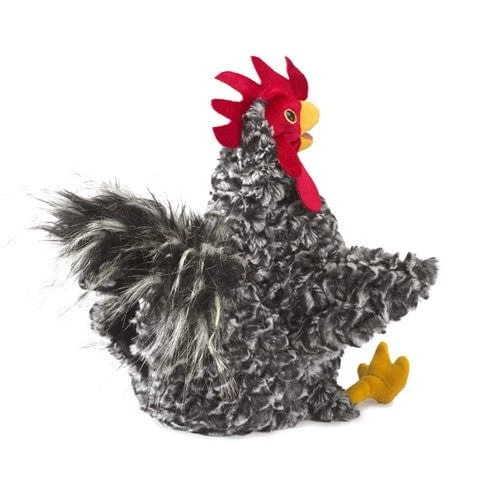 Barred Rock Rooster Puppet - Image 2