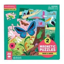 Chronicle Books Bugs & Birds Magnetic Puzzle