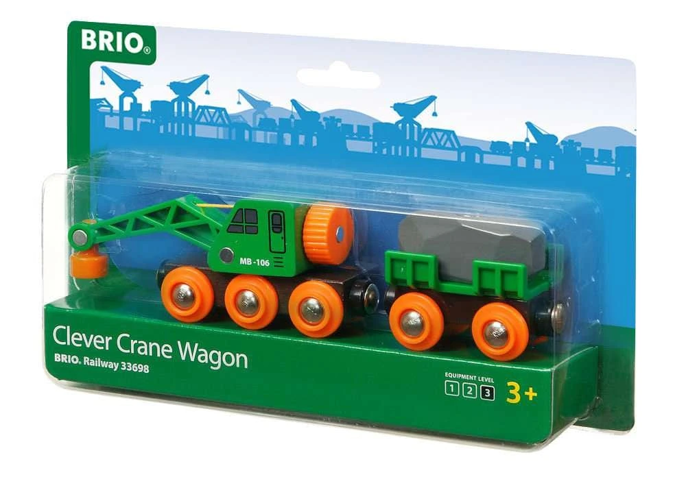 Brio Clever Crane Wagon - Image 2