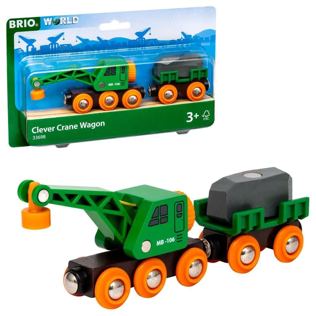 Brio Clever Crane Wagon - Image 4