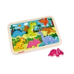 Janod Dinosaur Chunky Puzzle