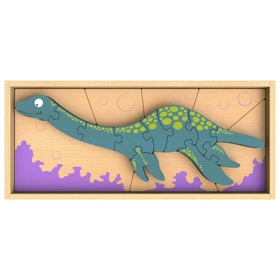 Dinosaur Skeleton Puzzle - Plesiosaur - Image 2