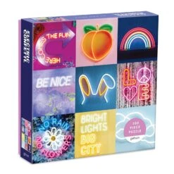 Chronicle Books Electric Confetti 300 Piece Puzzle