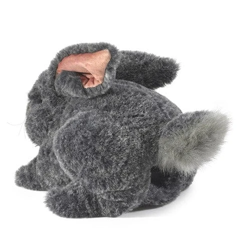 Gray Bunny Rabbit Hand Puppet - Image 3