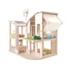 Plan Toys Green Dollhouse With Furniture