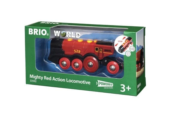 Brio Mighty Red Action Locomotive - Image 2