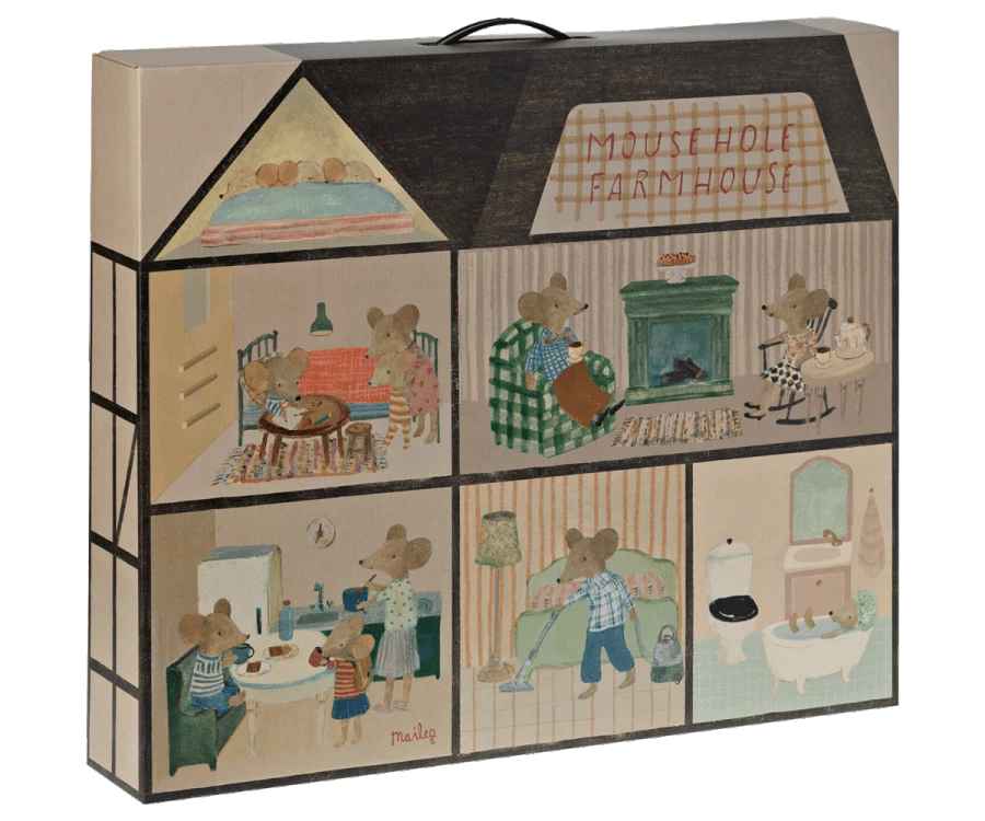 Maileg Mouse Hole Farmhouse - Image 4