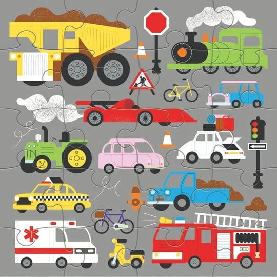 Chronicle Books On The Move Magnetic Puzzle - Image 3