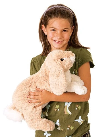 Floppy Bunny Rabbit Hand Puppet - Image 2