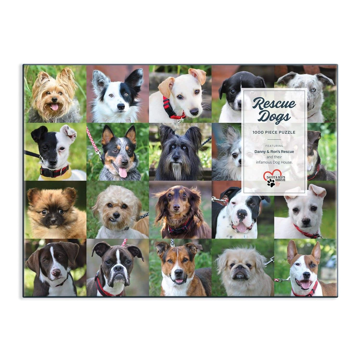 Chronicle Books Rescue Dogs 1000 Piece Puzzle - Image 2
