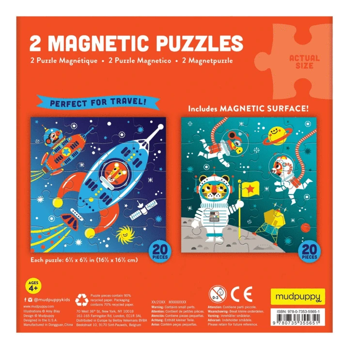 Chronicle Books Outer Space Magnetic Puzzle - Image 4